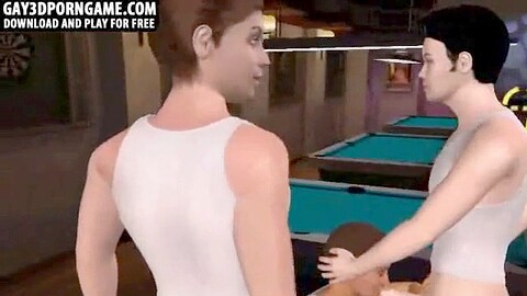 3 dimensional animation cub Sucking On A Pair Of Hard HD Gay movie
