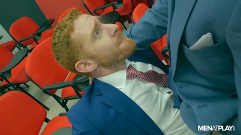Office, rimming, asslicking HD Gay movie